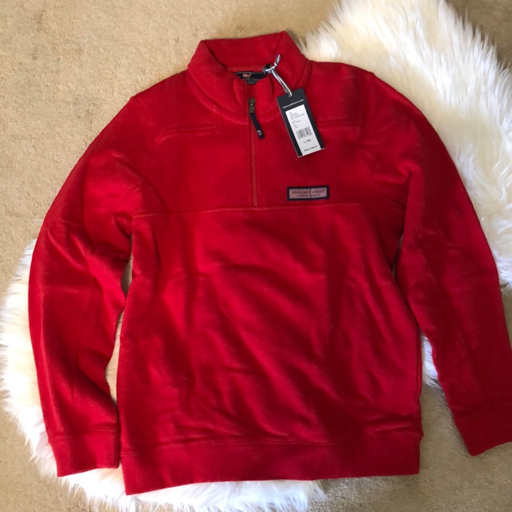 NWT Boys Red Shep Shirt